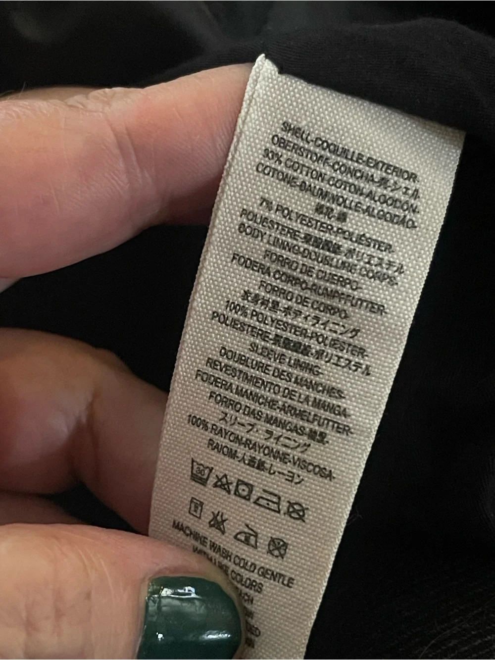 Women's Embroidered Black cottage core, Fits more like a size 10 in arms